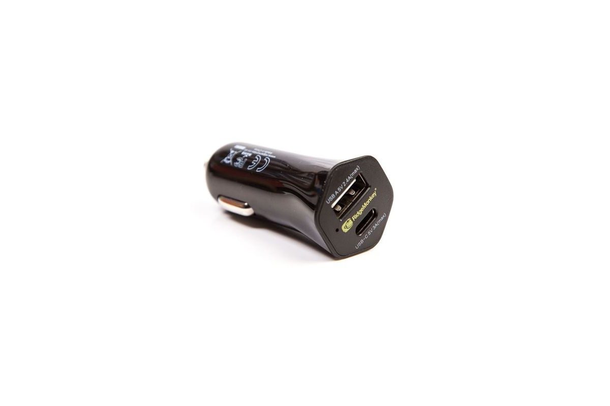 RidgeMonkey Autoadaptér Vault 15W USB-C Car Charger
