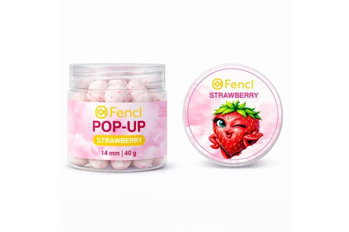 Fencl Boilies Pop Up Strawberry