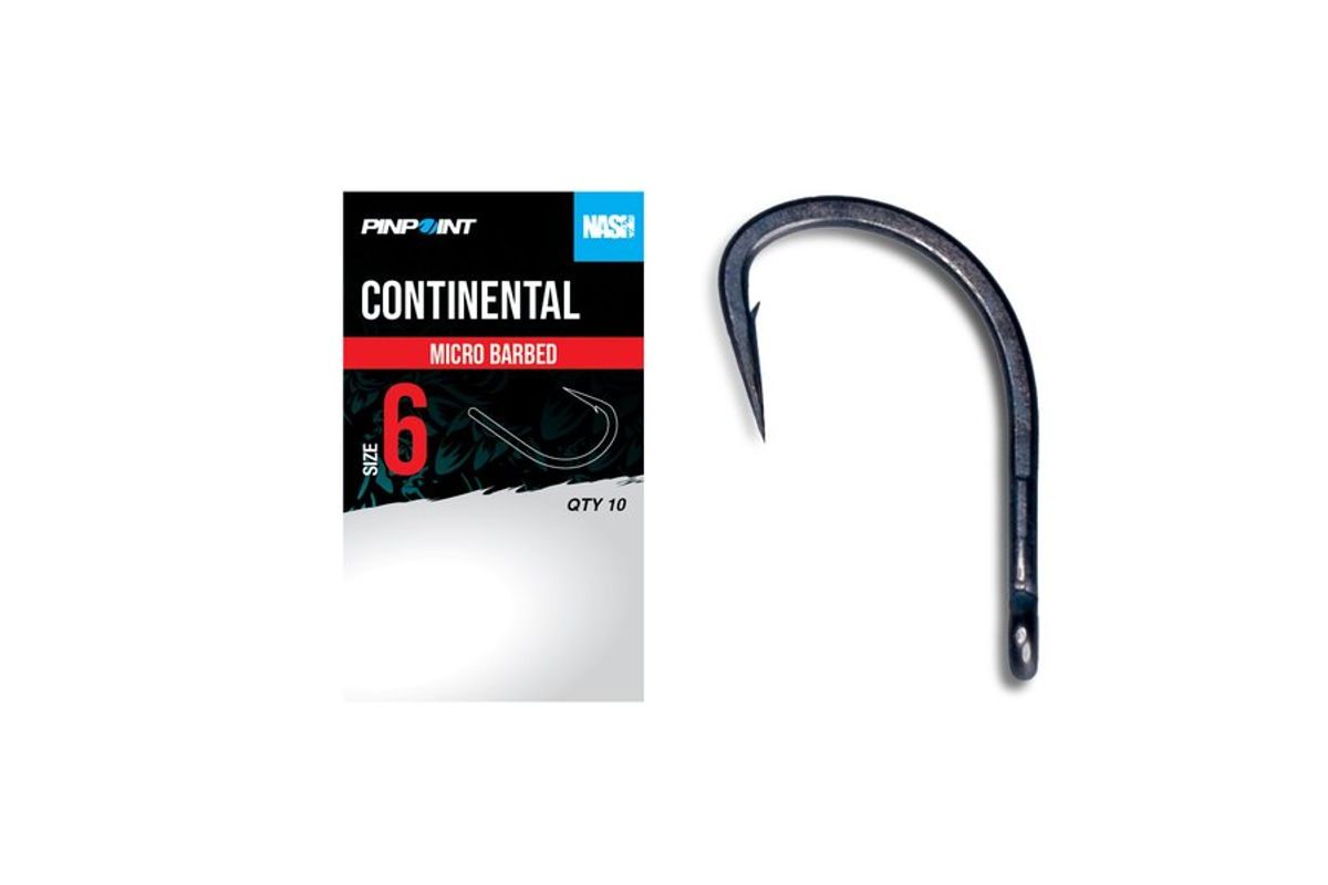 Nash Háčky Continental Micro Barbed 10ks