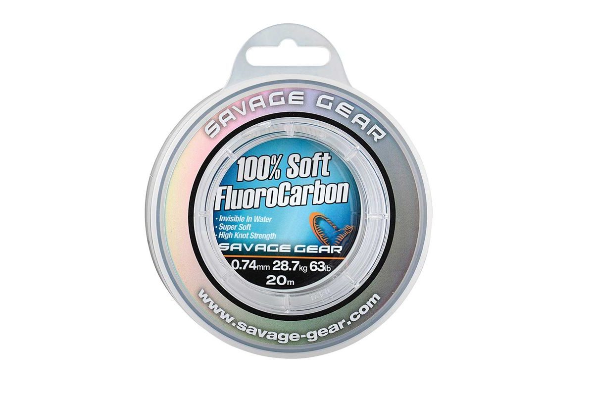 Savage Gear Fluorocarbon Soft Fluoro Carbon 50m