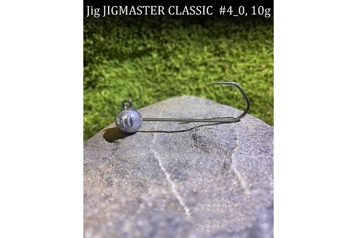Jigovky Jigové hlavičky Jigmaster Classic veľ. 4/0 5 ks
