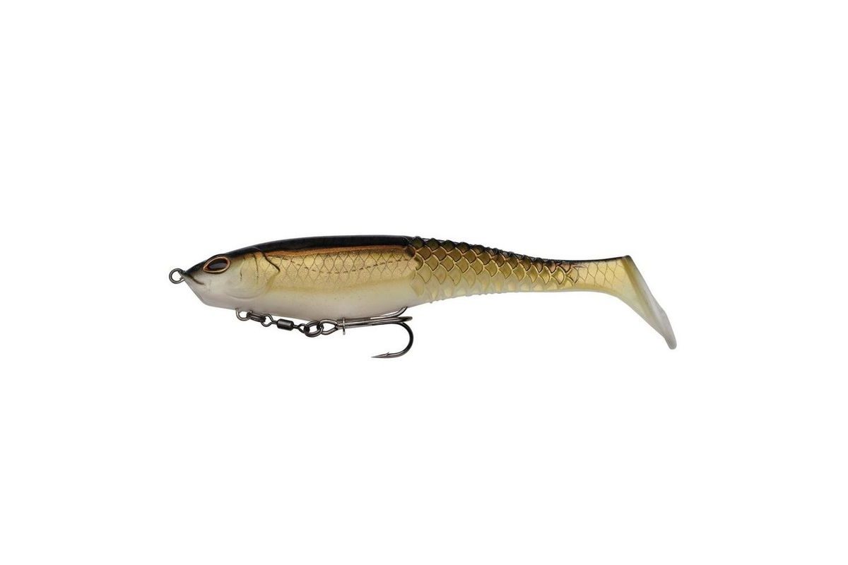 Berkley Gumová nástraha PowerBait Cullshad Shallow Gold Shad
