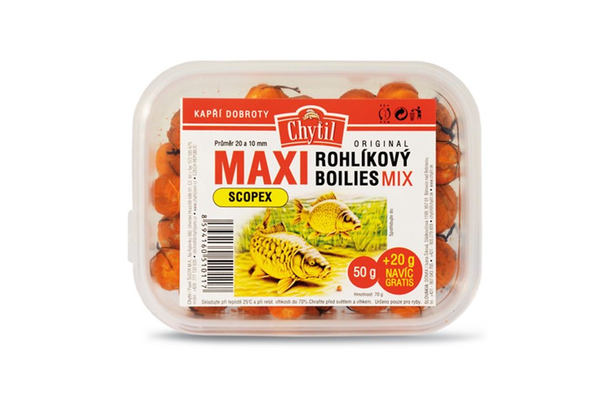 Chytil Rohlíkový boilies Maxi 20mm 60g