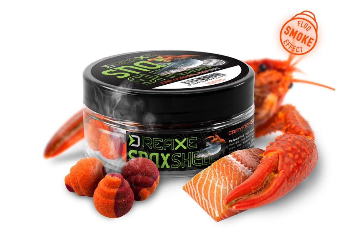 Delphin Nástraha D Snax Shell Losos-Rak 30g