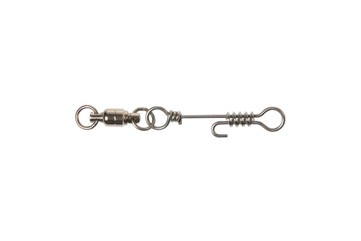 Zeck Sumcová karabinka twist s obratlíkem Ball Bearing Swivel + Twistlock Snap