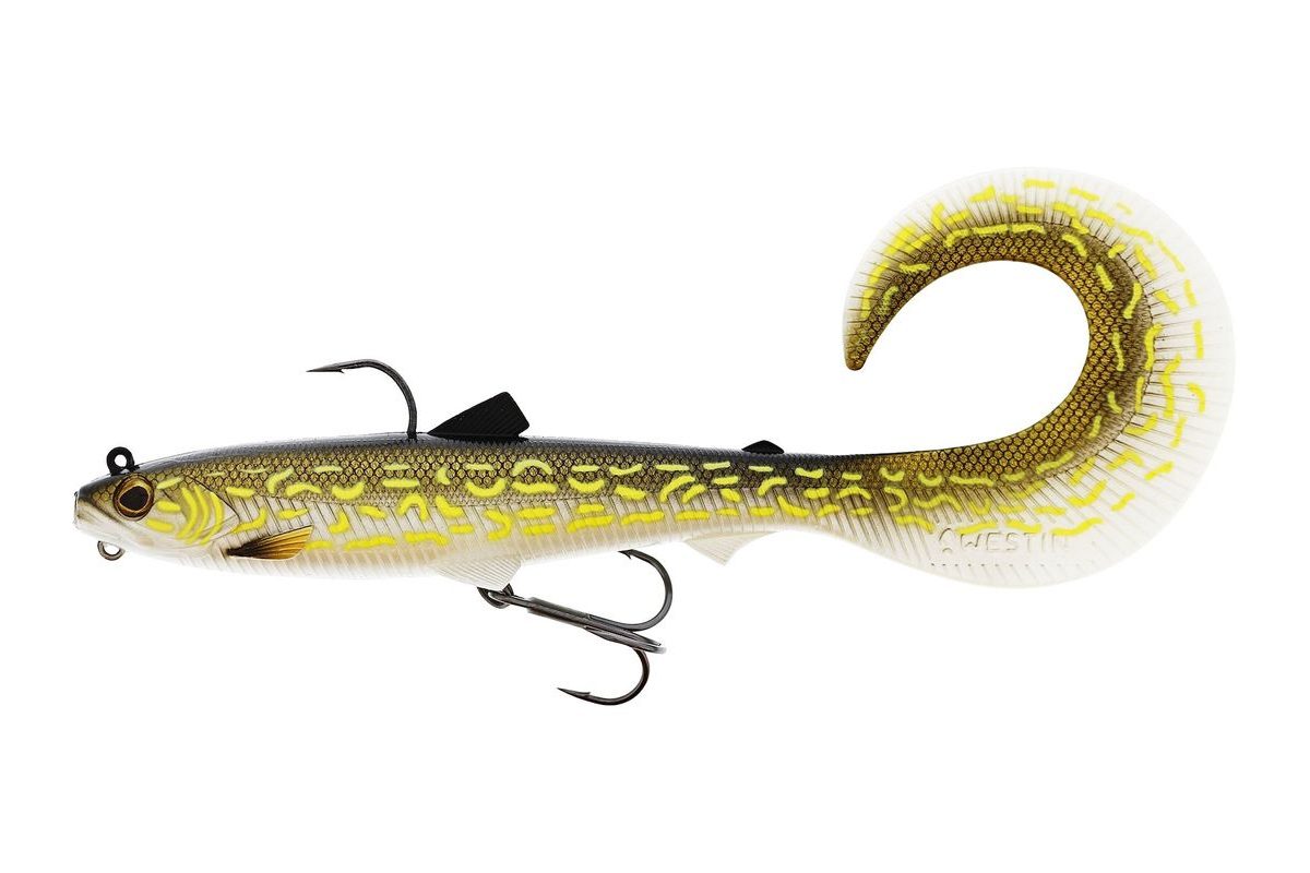 Westin Gumová nástraha Bullteez Curltail R2F Sinking Natural Pike