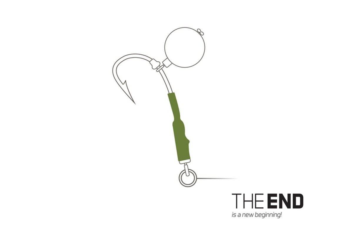 Delphin Smršťovací bužírka THE END 43mm x 3mm 50ks