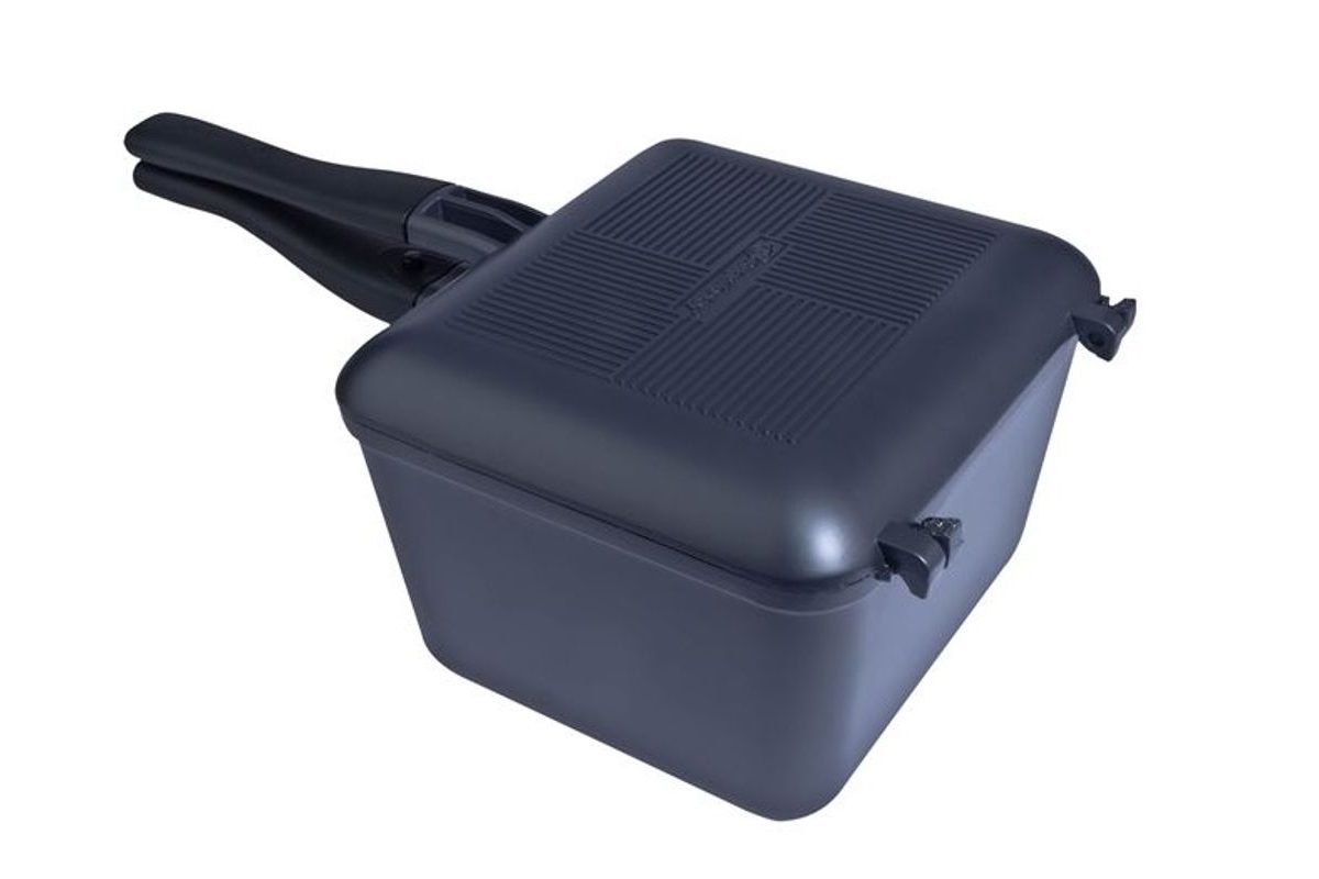 RidgeMonkey Pánev Connect Deep Pan and Griddle XL Granite Edition