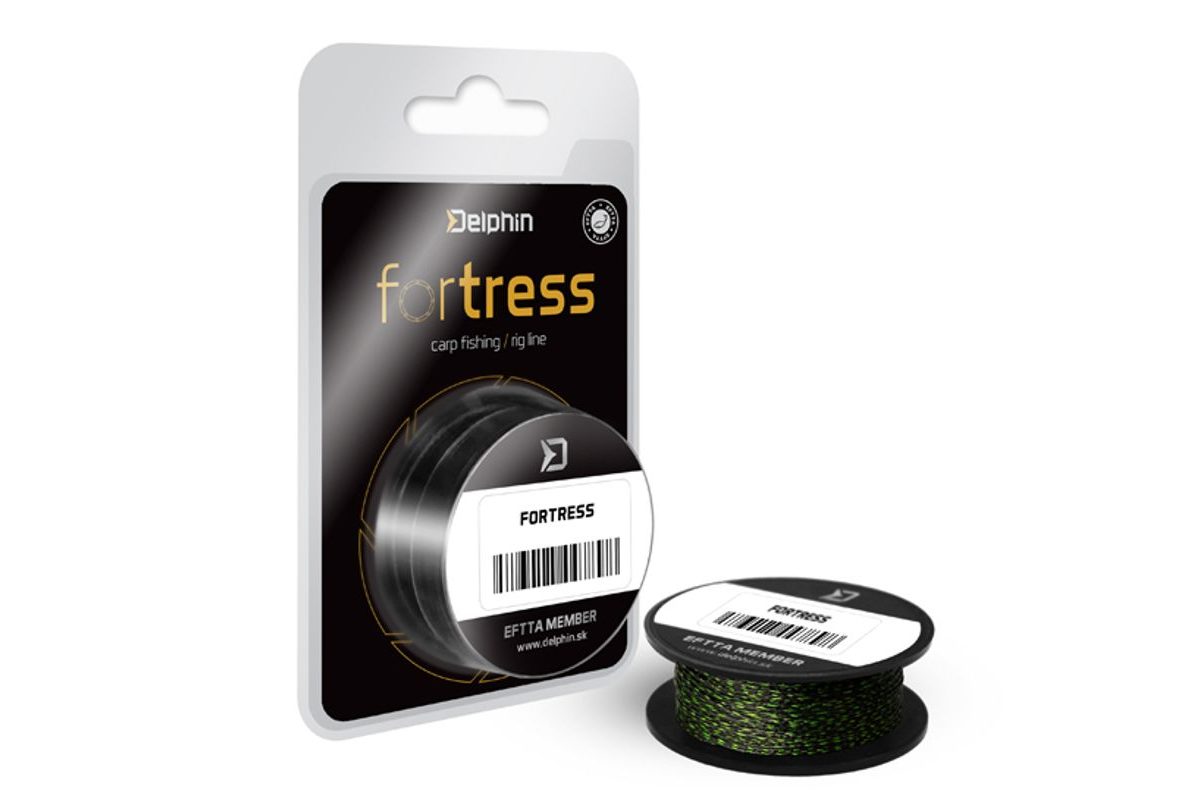 Delphin Hookline Fortrees čierno-zelená 20m