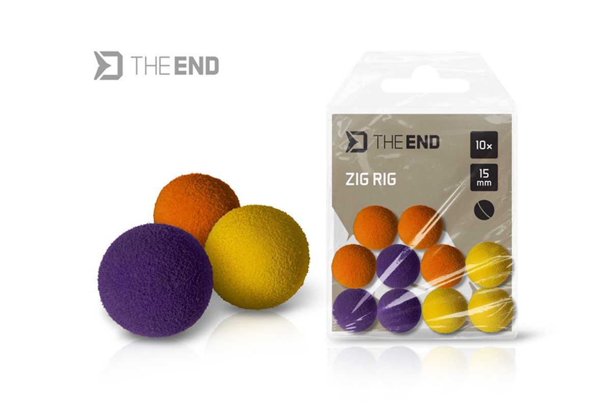 Delphin Pěnové Pop-Up TheEND Zig Rig Mix 10ks