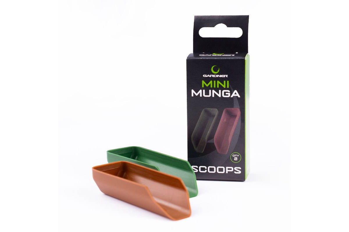 Gardner Lopatka Mini Munga Scoops 2ks (1x zelená a 1x hnedá)