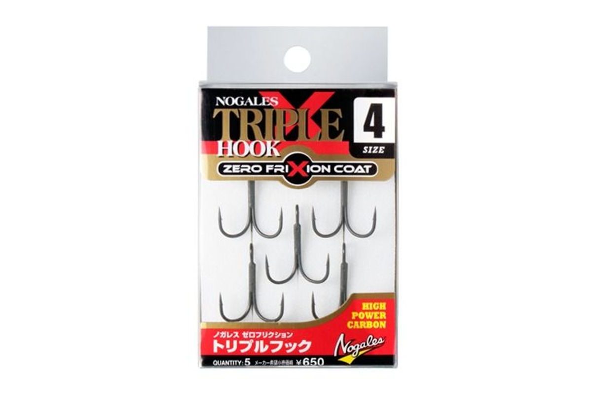 Nogales Trojháčky Zero Friction Triple Hook