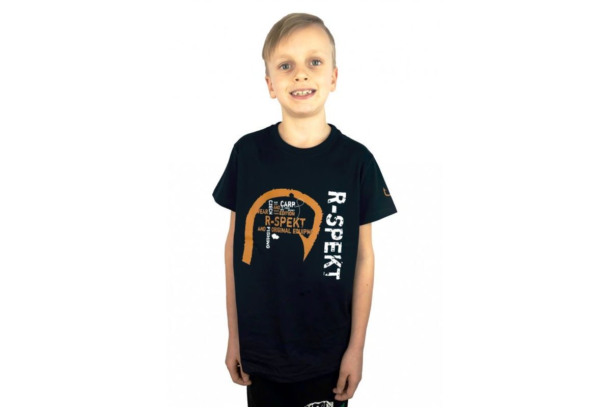 R-Spekt Detské tričko Fishing Edition black