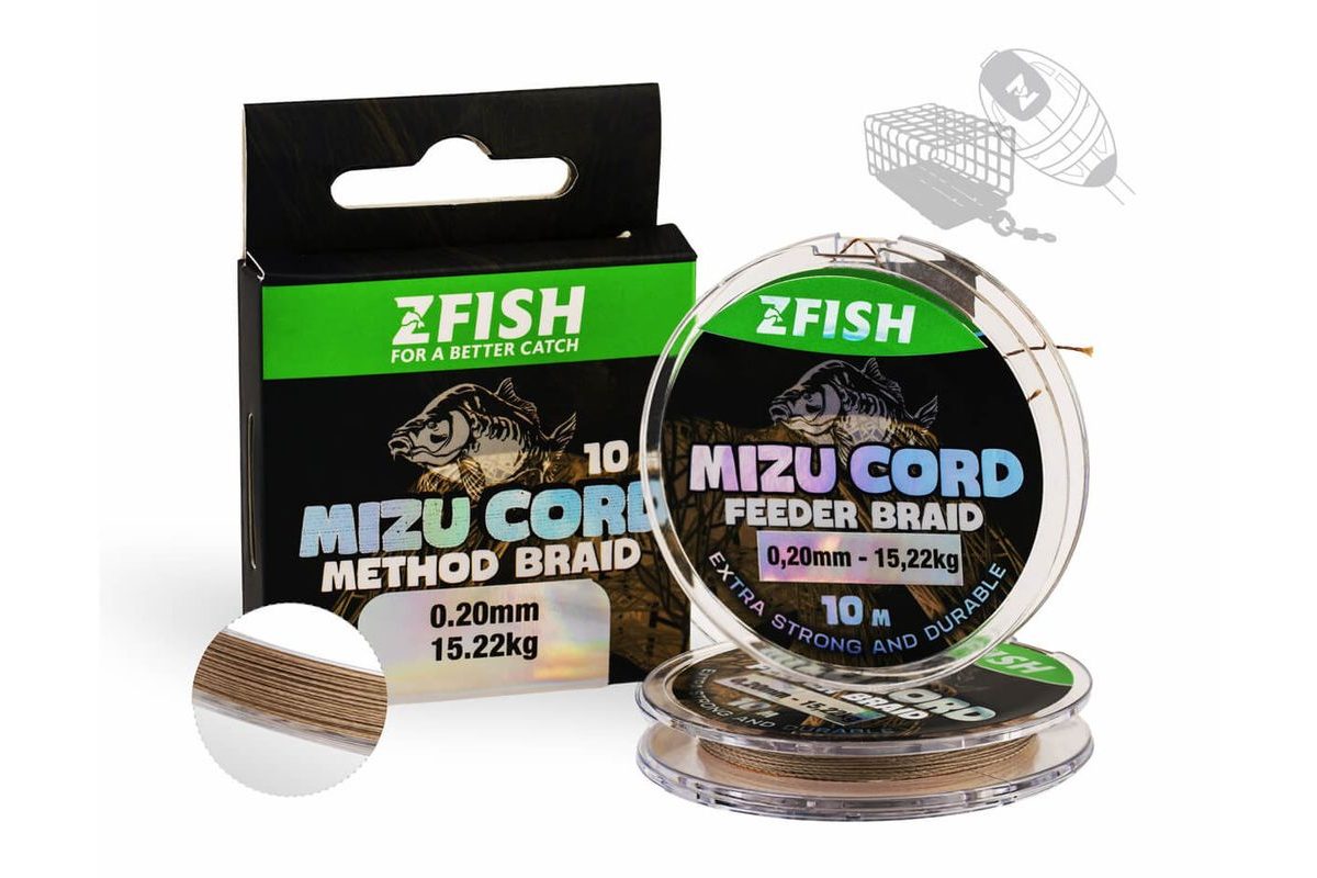 Zfish Šnúrka MizuCord Method Feeder Braid 10m