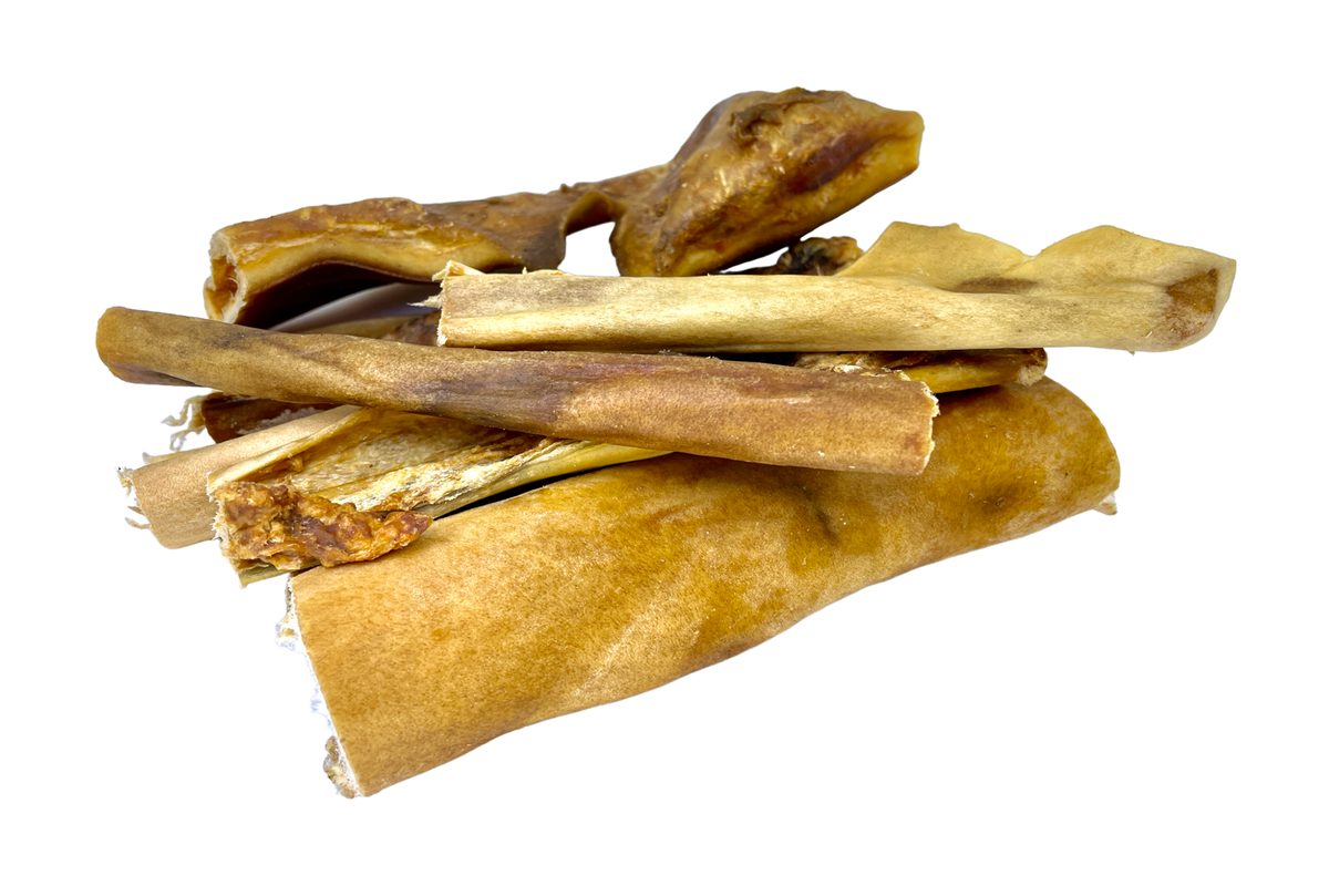 LK Baits Pet Sušená hovězí kůže řezaná