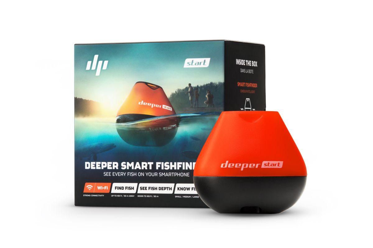 Deeper Nahazovací sonar Fishfinder Start