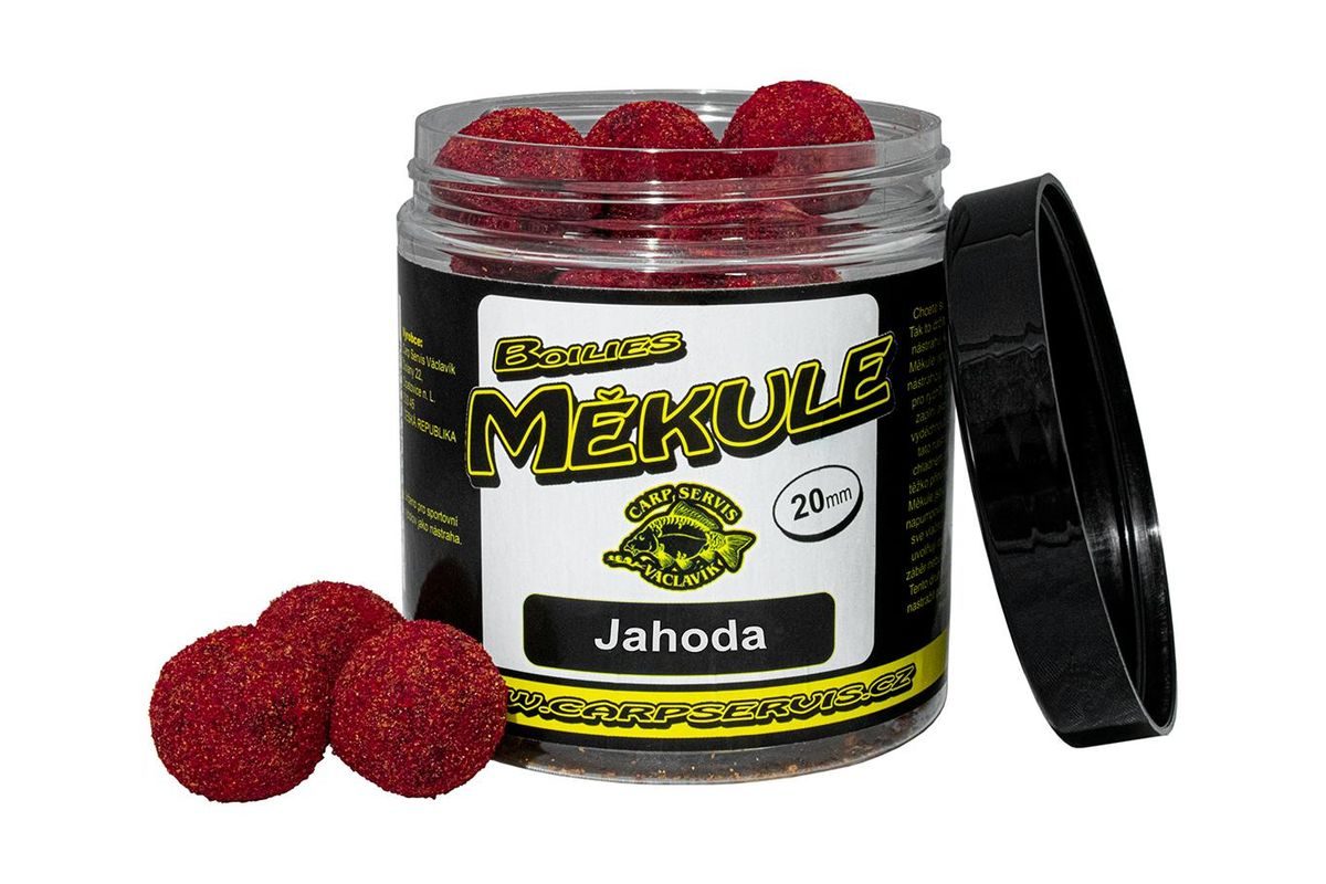 Carp Servis Václavík Boilies Měkule Jahoda 140g