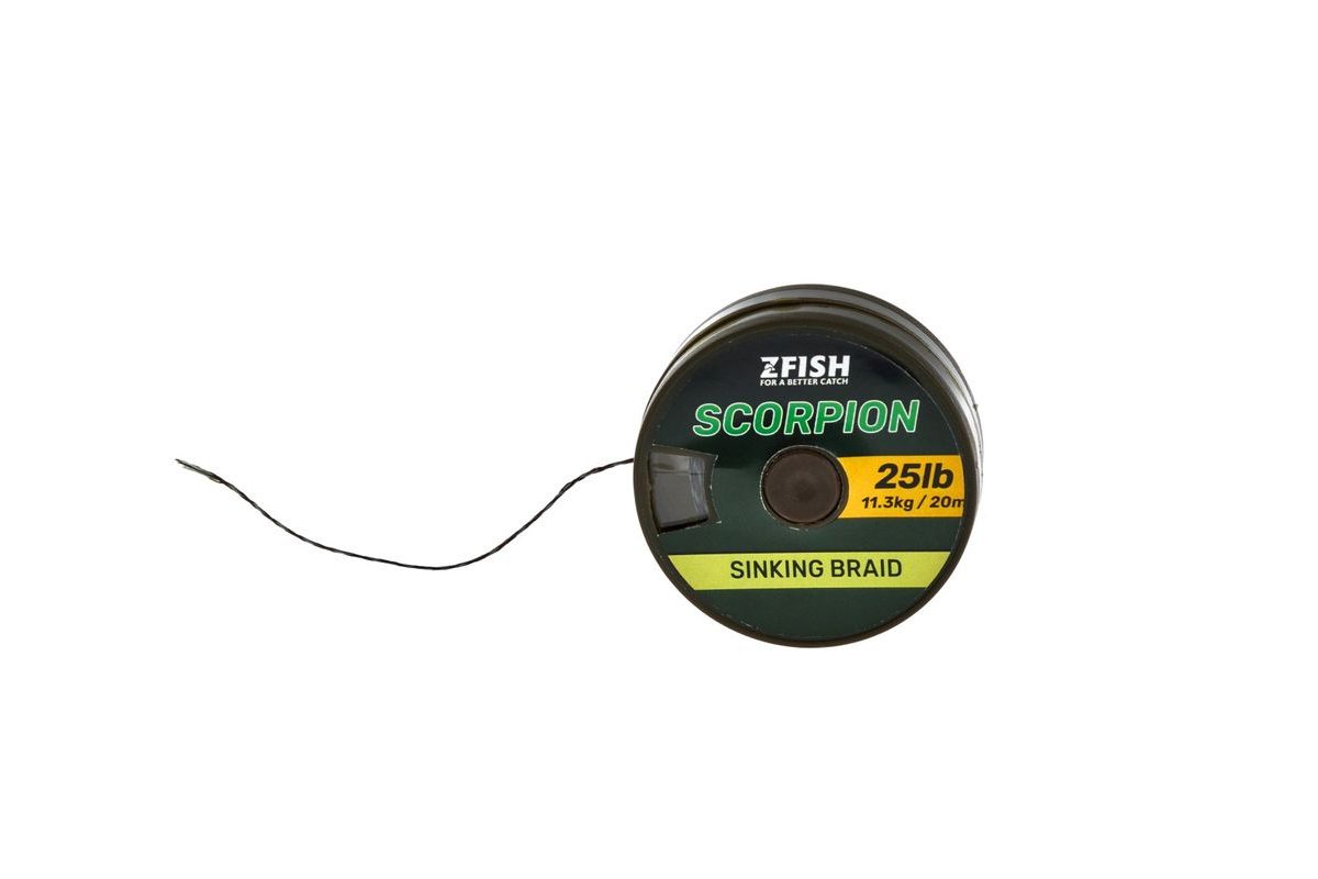 Zfish Šňůrka Scorpion Sinking Braid 20m
