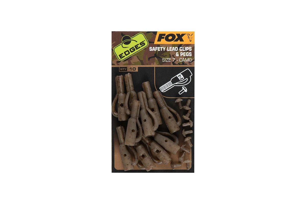 Fox Závěska na olovo s kolíčky Edges Camo vel.7