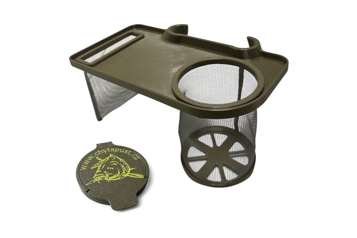 Chyť a pusť Stoleček ke křeslu + víčko na nápoje