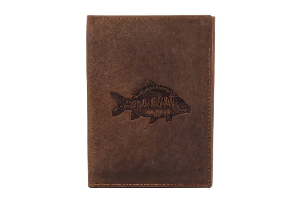 Mercucio Pouzdro na doklady Kapr lysec světlehnědá embos