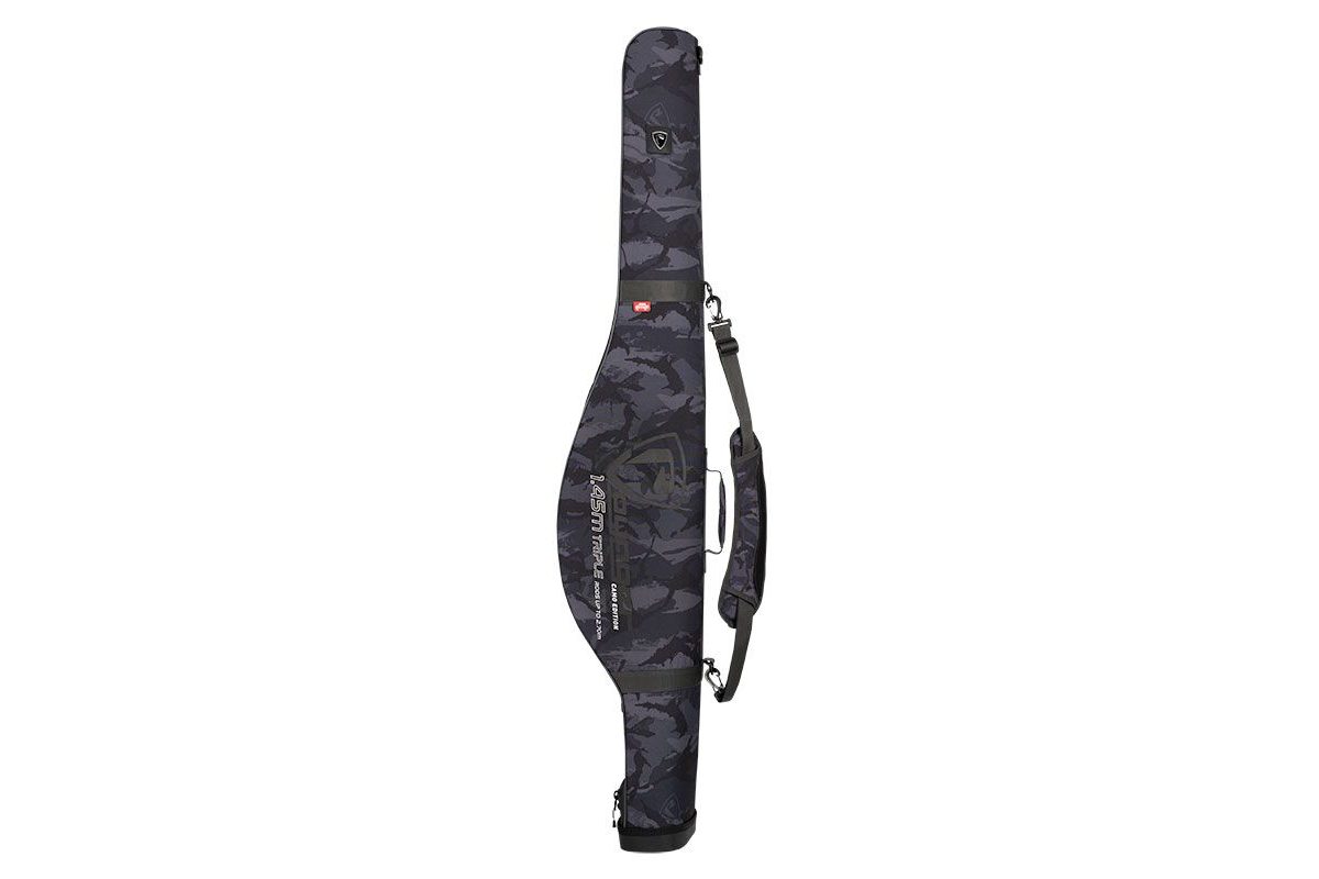 Fox Rage Pouzdro na pruty Voyager Camo Edition Triple Rod Hard Case 1,45m