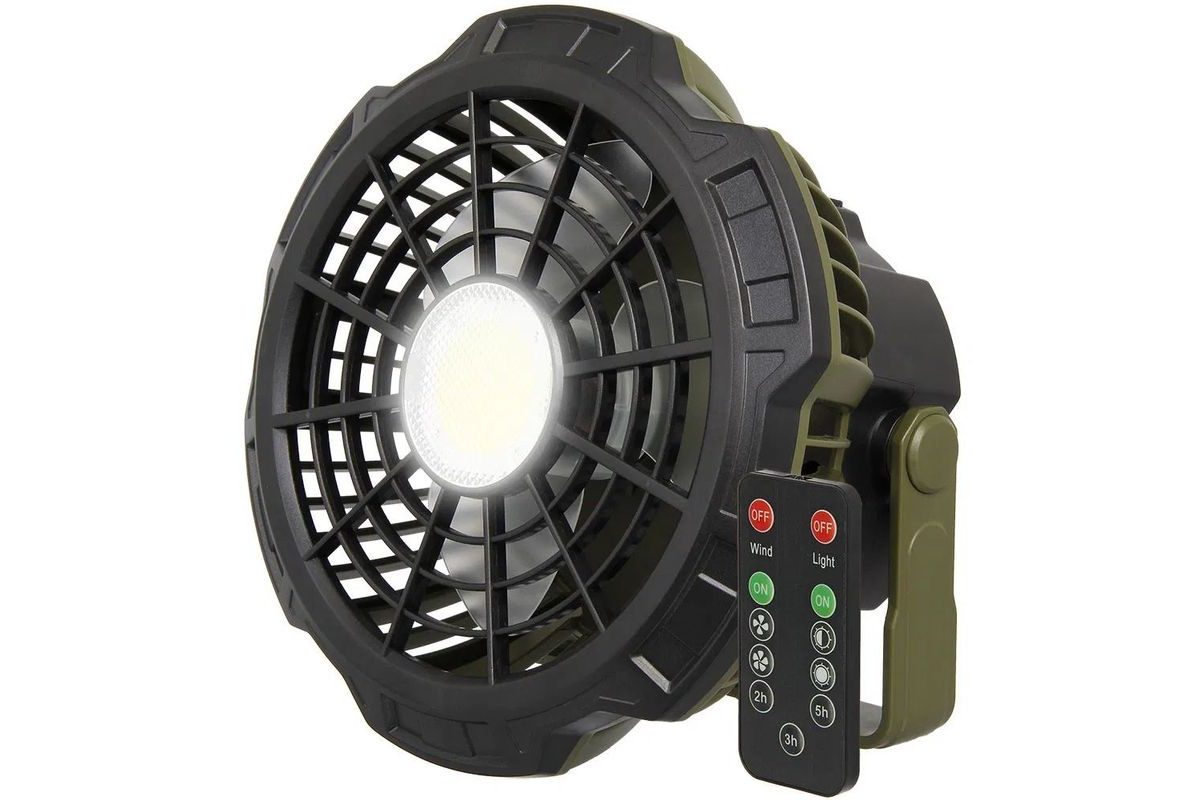 NGT Ventilátor, Svetlo a Powerbanka 3v1