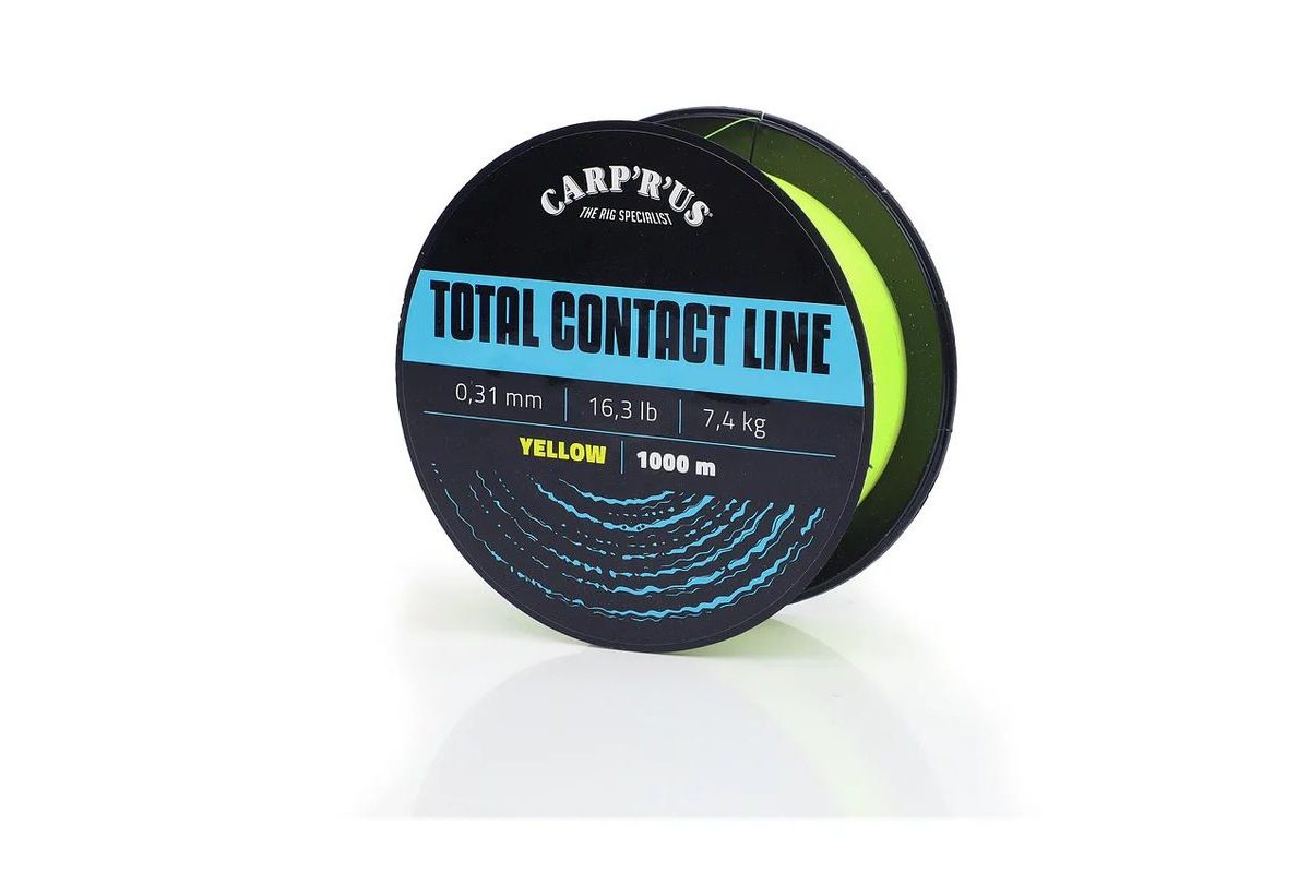 Carp´R´Us Vlasec Total Contact Line Yellow 1000m