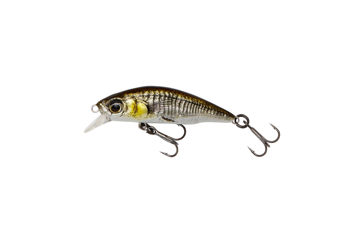 Savage Gear Wobler 3D Sticklebait Twitch Sinking Ayu Green Silver