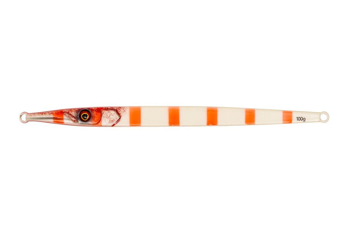 Westin Jig Flashin’ Garfish Redhead Zebra UV