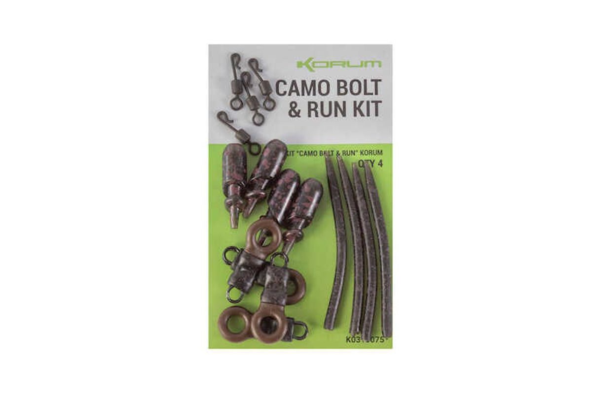 Korum Závěsky Camo Bolt & Run Kit 4ks