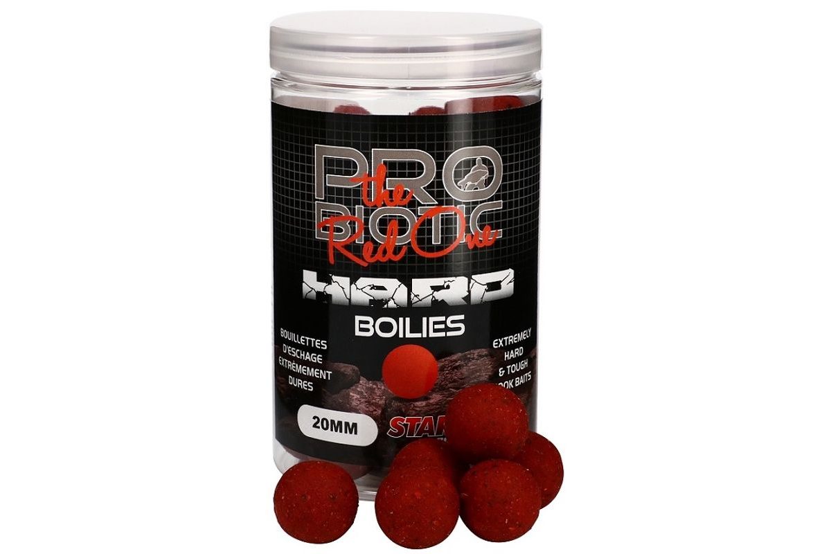 Starbaits Boilie Hard Probiotic Red One 24mm 200g | Chyť a pusť