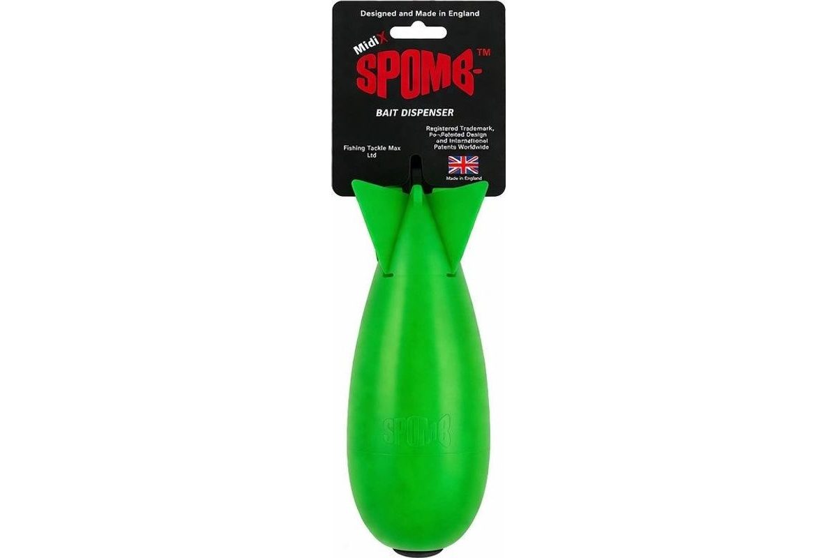 Spomb Zakrmovací raketa Exclusive Fluro Green Midi X