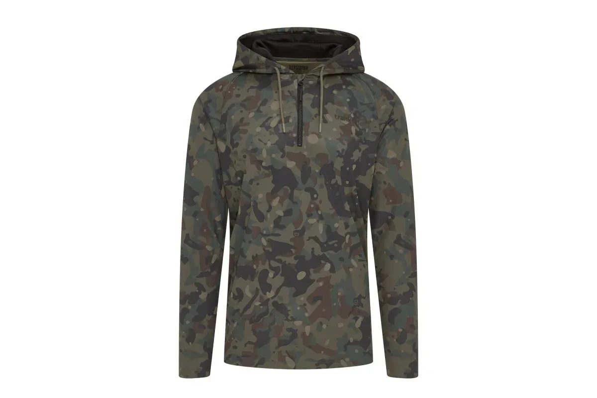 Trakker Triko Camo UV Hooded Shirt