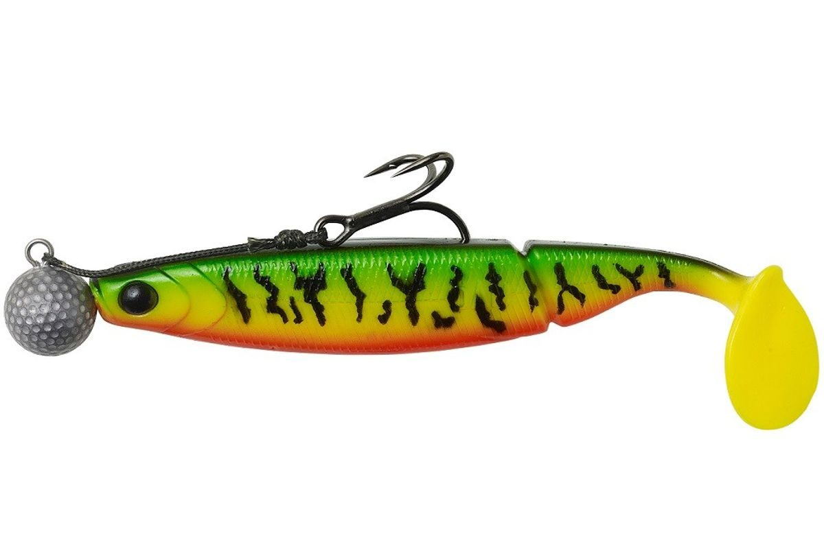 Madcat Gumová Nástraha RTF Shad Firetiger 19cm