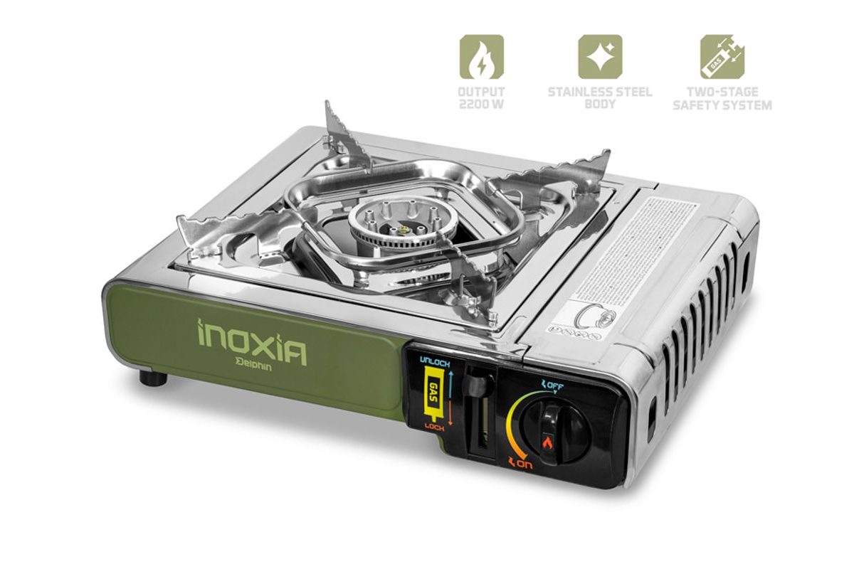 Delphin Plynový varič Inoxia