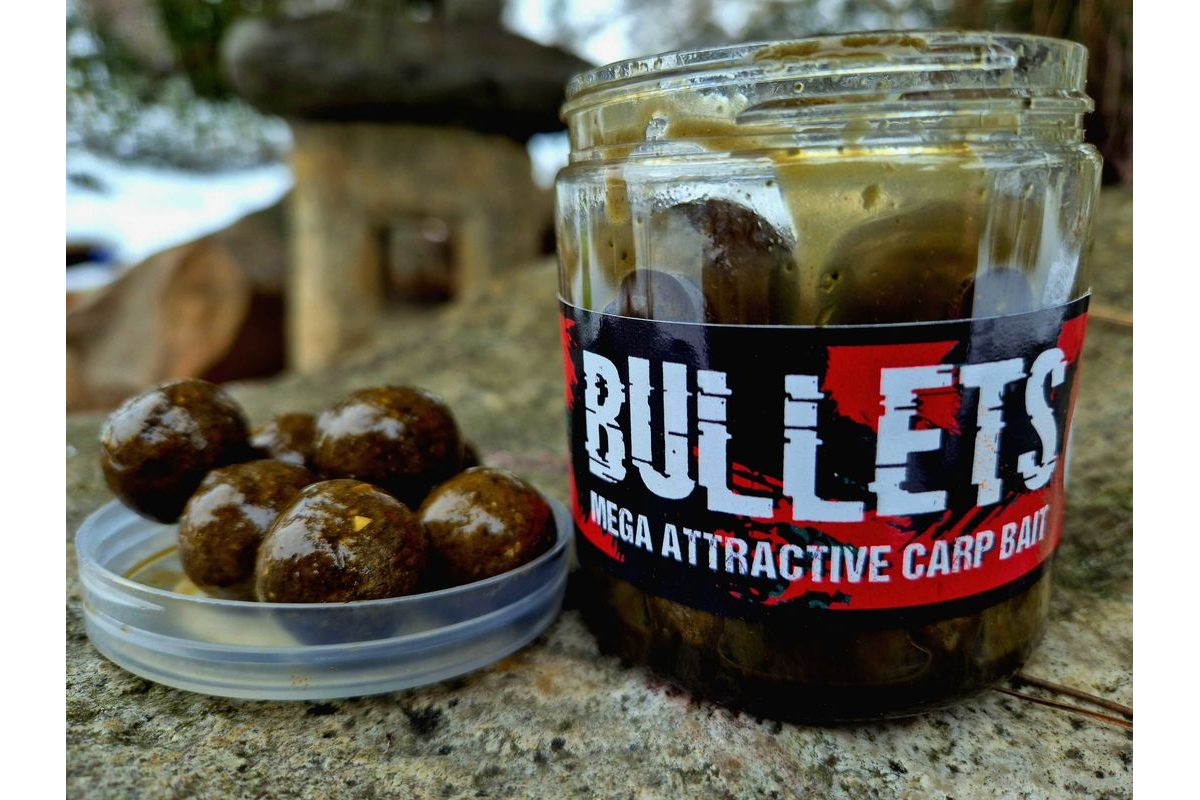 G.B.U. Boilies v dipu Bullets Belachan 200g