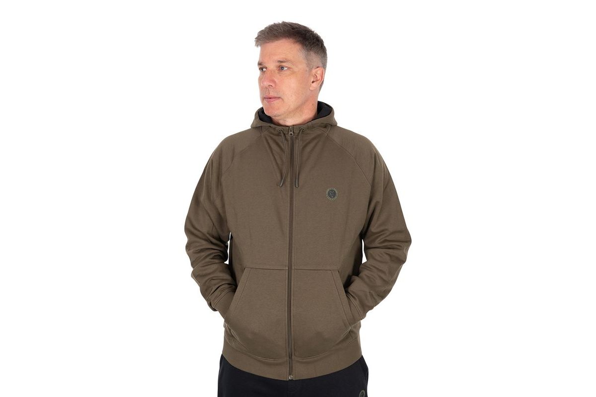 Fox Mikina Collection Zipped Hoody Green