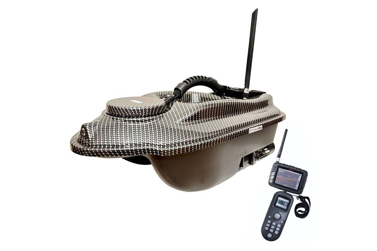 Boatman Zavážecí lodička Actor PRO s GPS, Echolotem 10Ah baterie Carbon