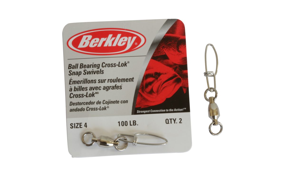 Berkley Obratlík s karabinkou McMahon Ball Bearing Swivels