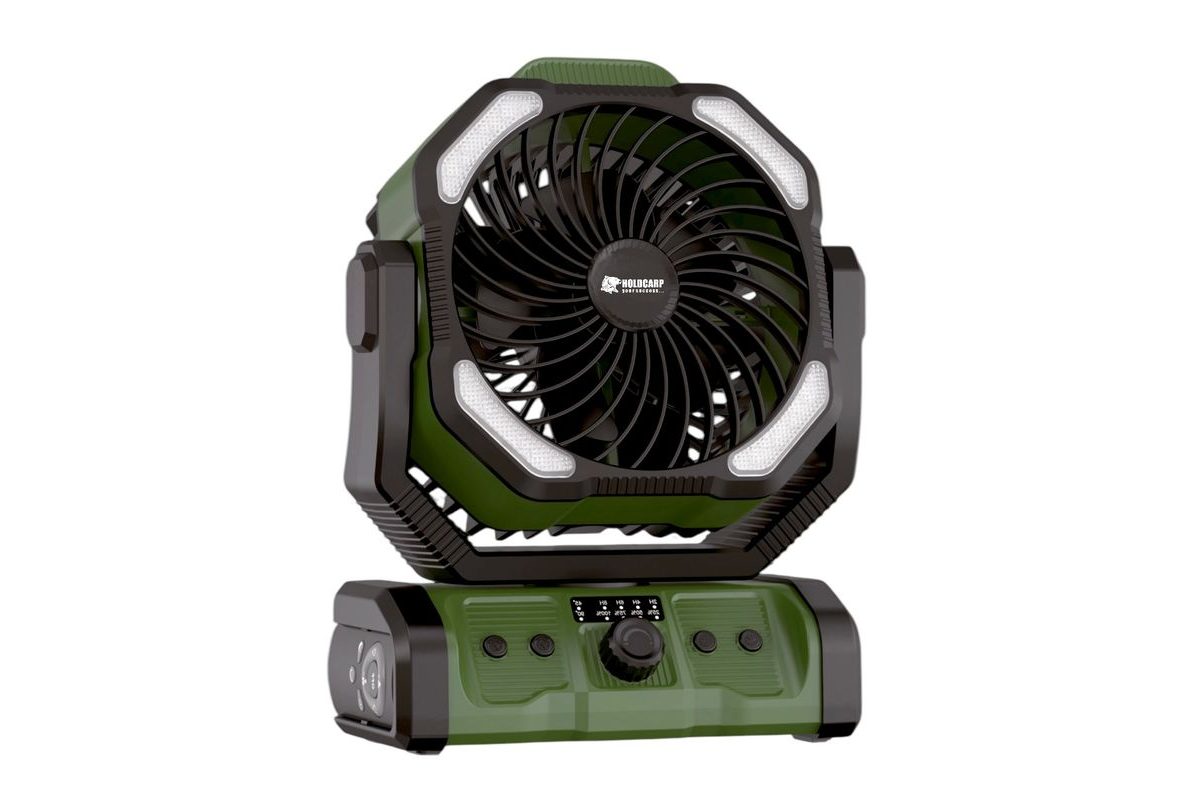 Holdcarp Větrák Rechargeable DoubleMotor Fan