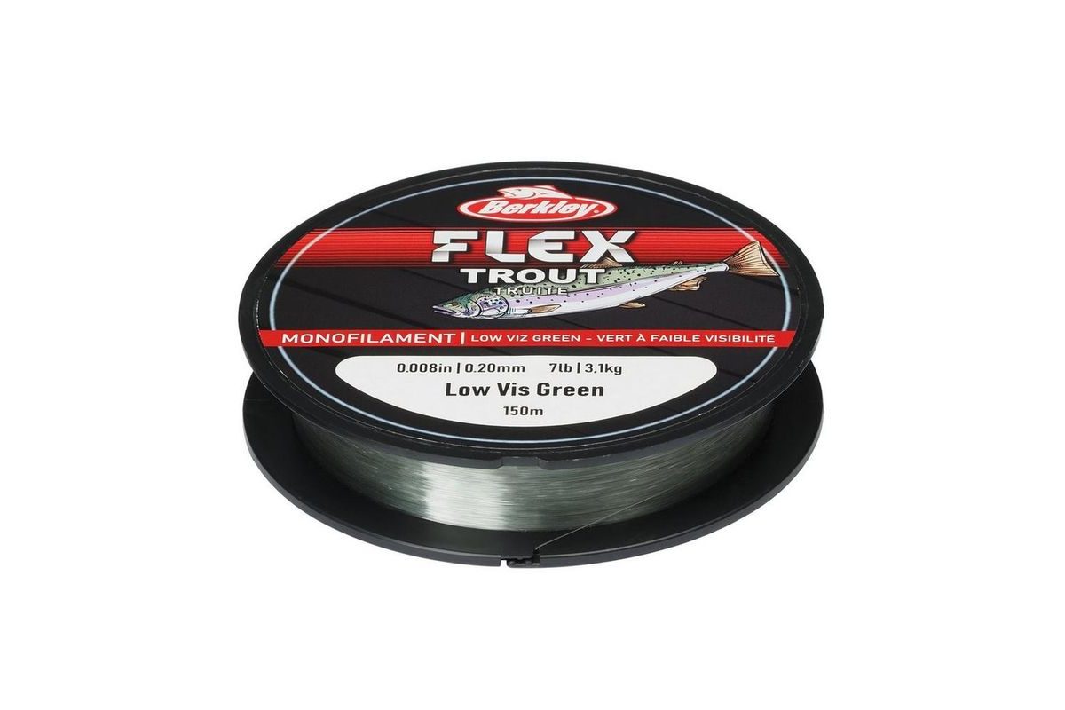 Berkley Vlasec Flex Trout Transparent Green 150m