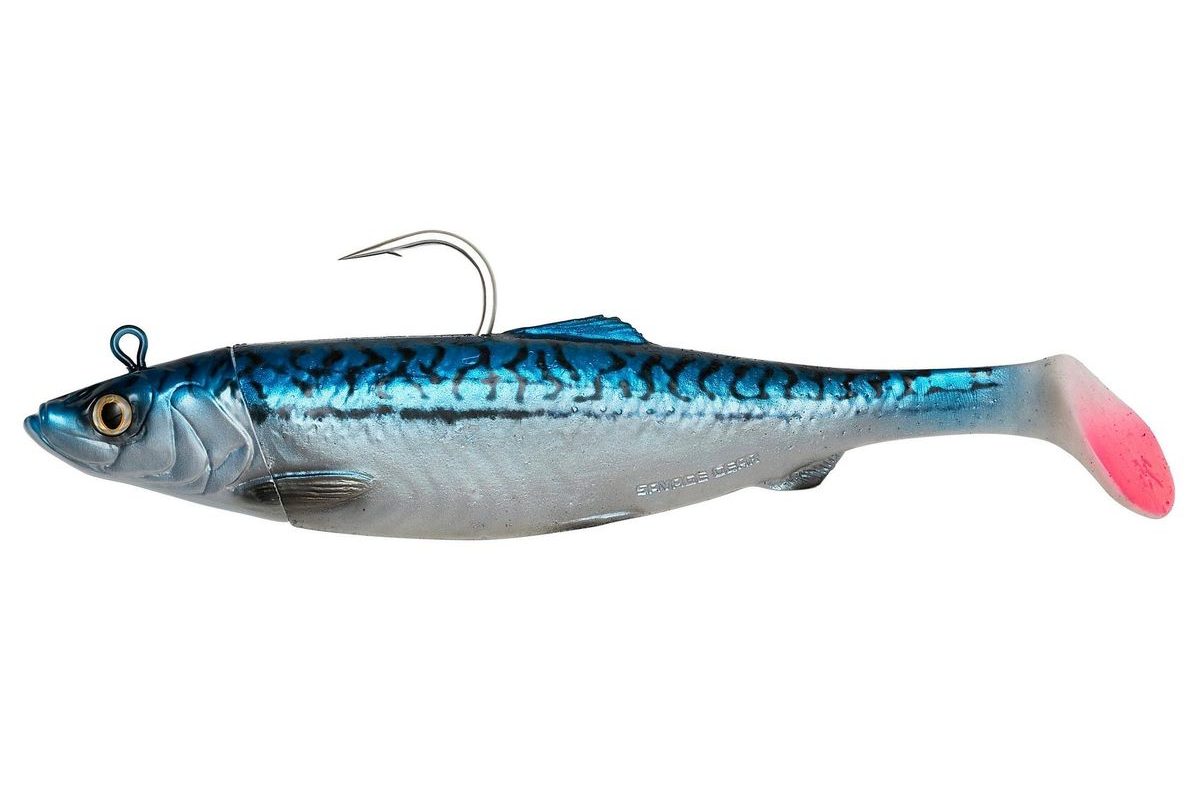 Savage Gear Gumová Nástraha 4D Herring Big Shad Mackerel Foto Tlač