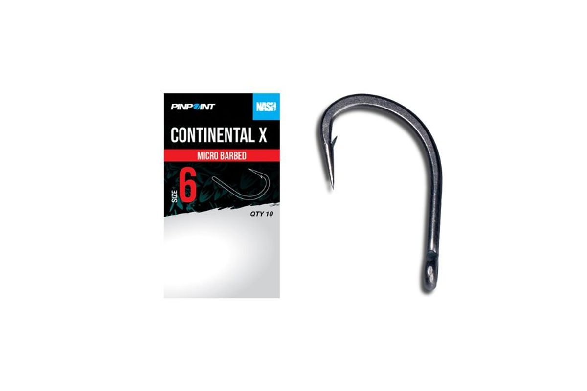 Nash Háčky Continental X Micro Barbed 10ks