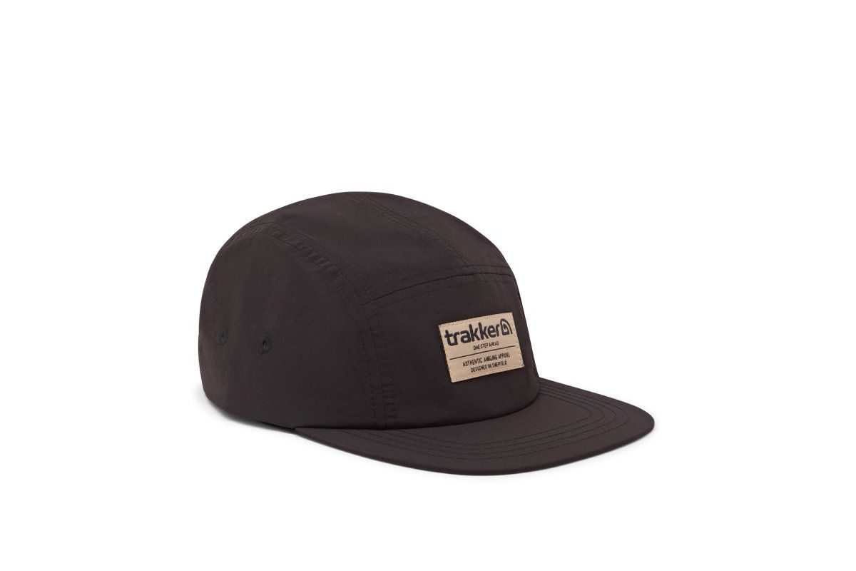 Trakker Šiltovka 5 Panel Black Cap