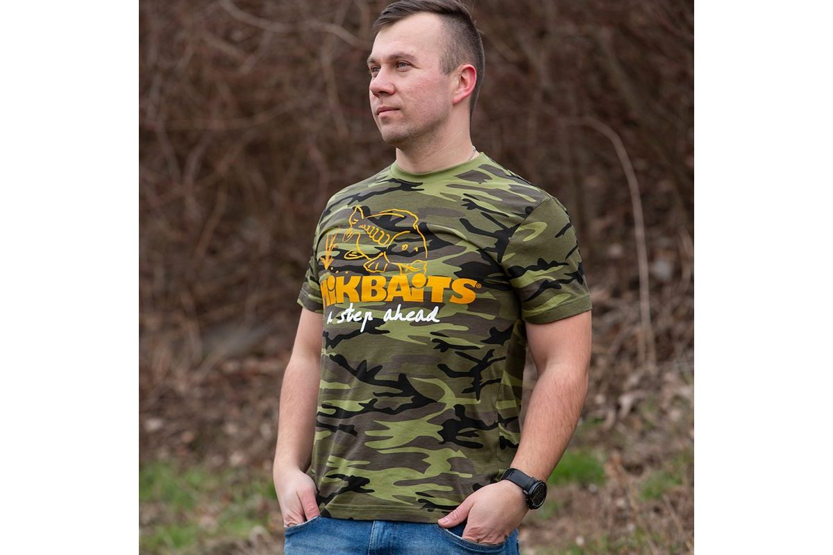 Mikbaits Tričko Mikbaits camou