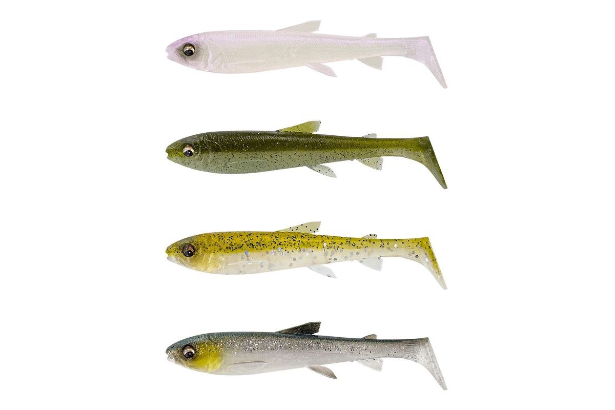 Savage Gear Gumová nástraha 3D Whitefish Shad Clear Water Mix