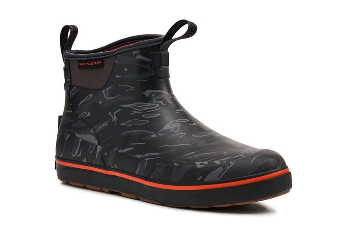 Grundéns Boty Deck-Boss Ankle Boot Blackbeard