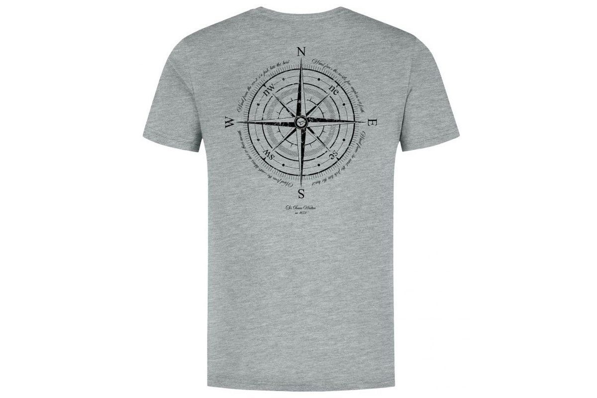 Korda Tričko Compass Heather Grey