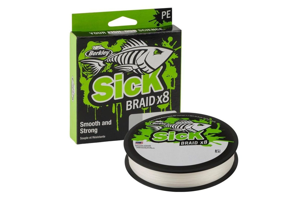 Berkley Šnúra Sick Braid Biela 150m